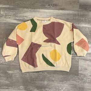 ZARA Boys Crew Sweatshirt NWT